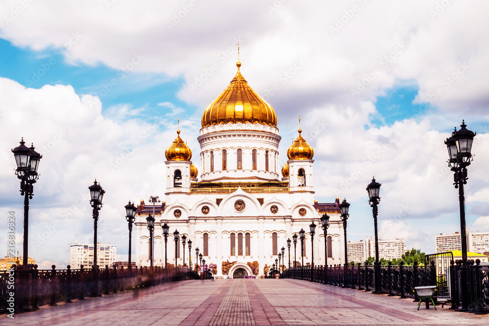 Cathedral of Christ the Saviour in Moscow Russia
