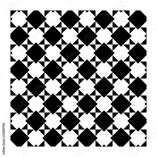 Quadrato forma texture astratto vettoriale geometrico ripetizione mattonella