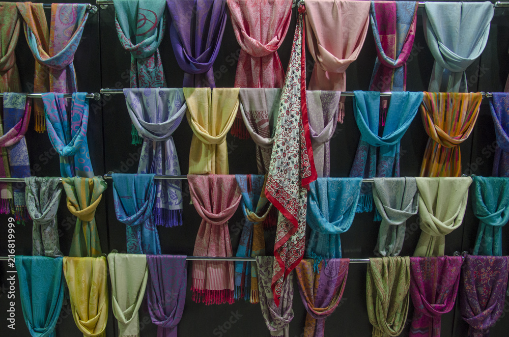 Colourful Scarfs, Hijab