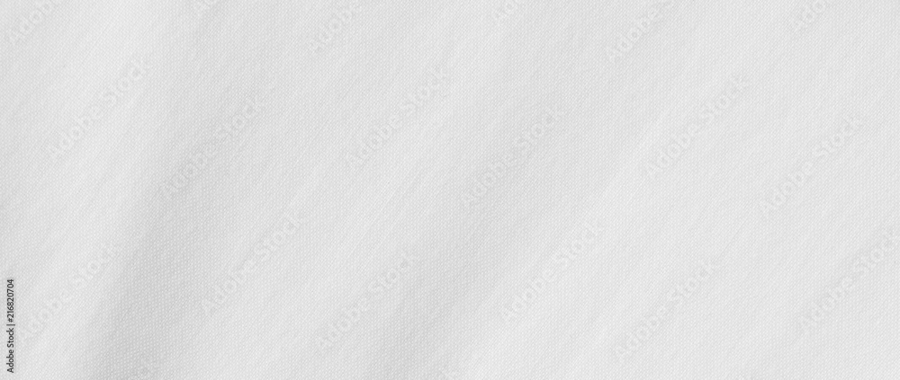 white fabric cloth texture - obrazy, fototapety, plakaty 