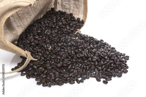 coffee beans closeup © dohee