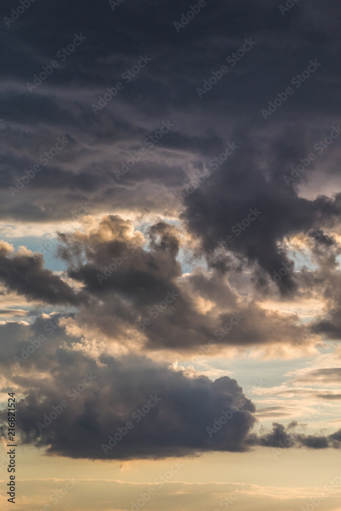 Dramatic clouds at sunset (Prokosovici, Bosnia)