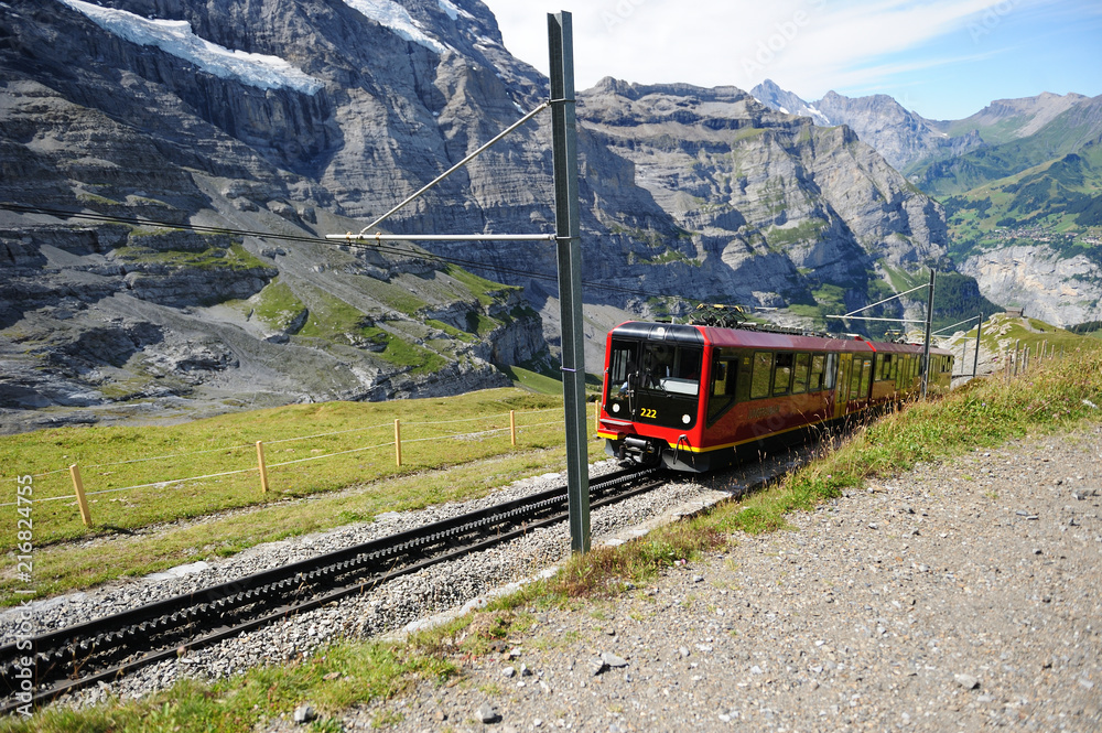 スイスの登山列車