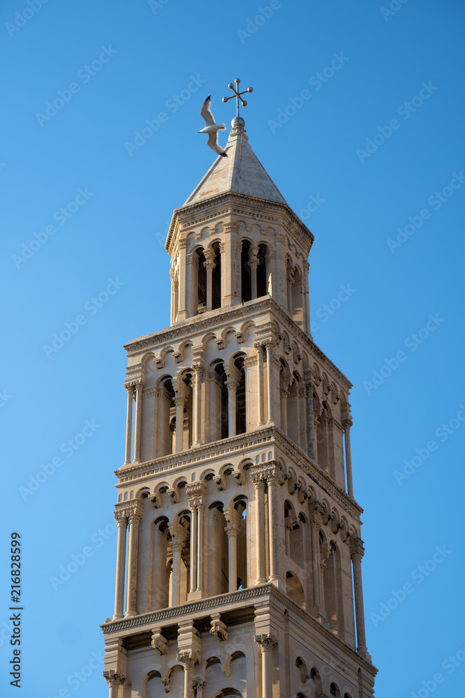 Cathedral of Saint Domnius in Split, Croatia.