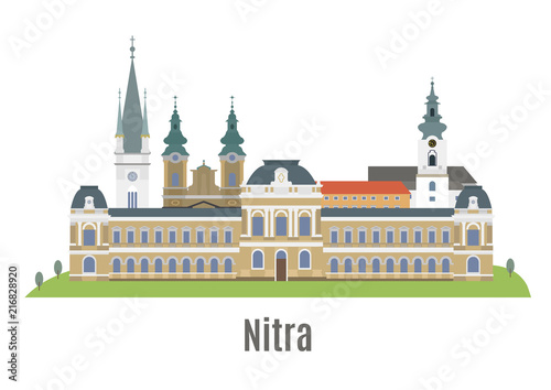 Nitra, city in western Slovakia photo