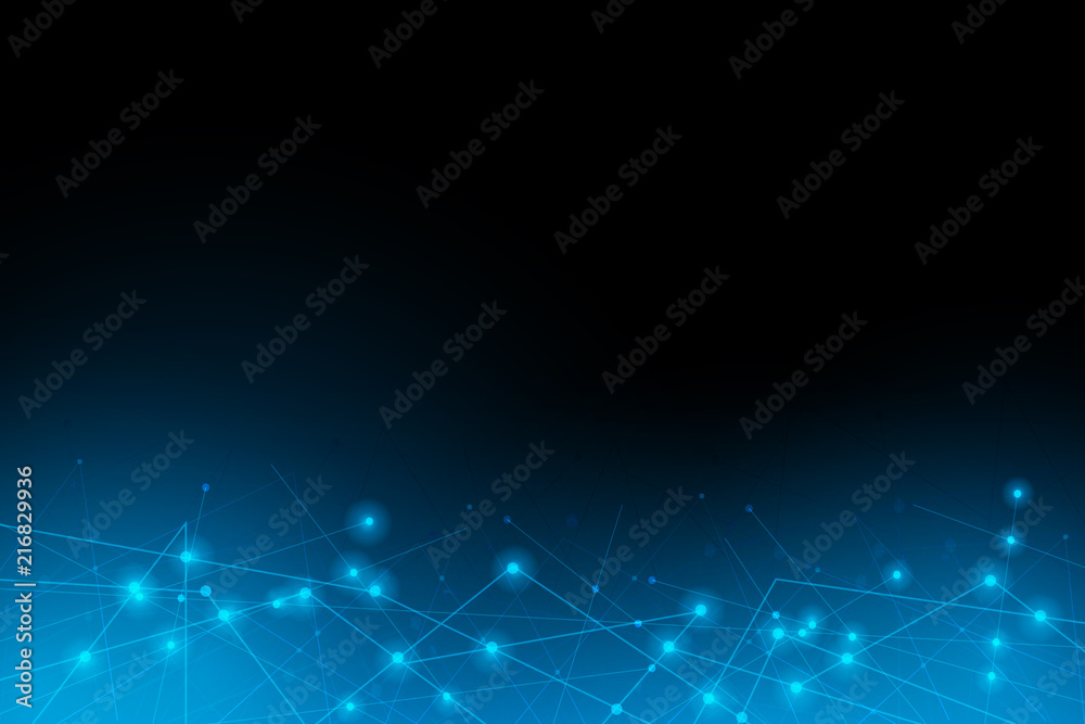 Fototapeta premium Vector Abstract futuristic line electronic.vector and illustration