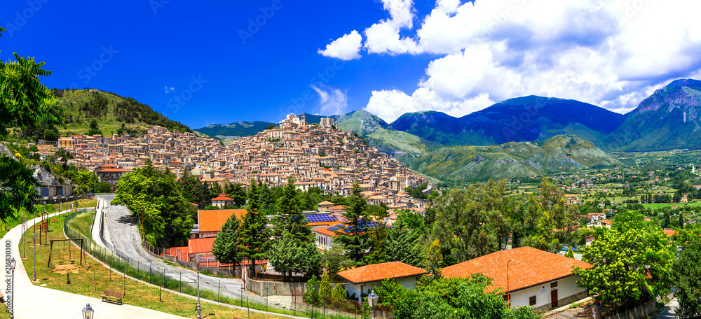 Wunschmotiv: Morano Calabro - one of the most beautiful medieval villages of Italy #216830300