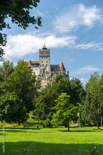 Bran Castle, known as The Castle of Dracula, in Bran, Transylvania, Romania