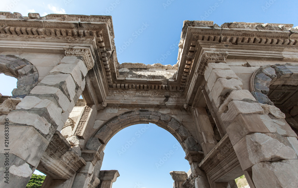 Obraz premium EPHESUS TEMPLE IN TURKEY