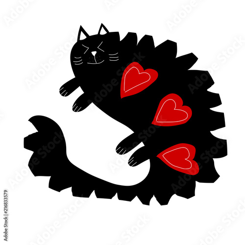 Cat art drawing