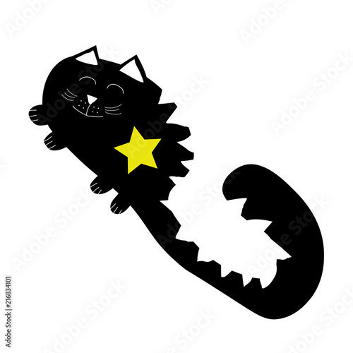 Cat art drawing
