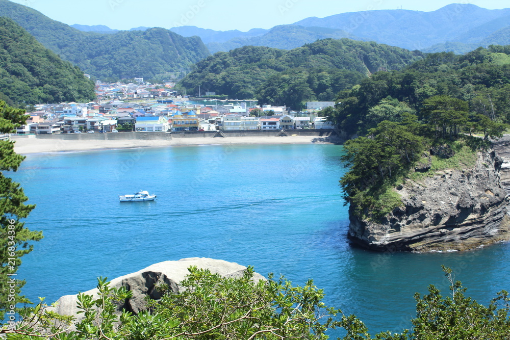 堂ヶ島の美しい海