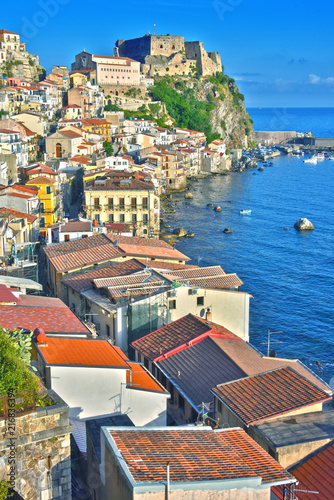 The city of Scilla in the Province of Reggio Calabria, Italy