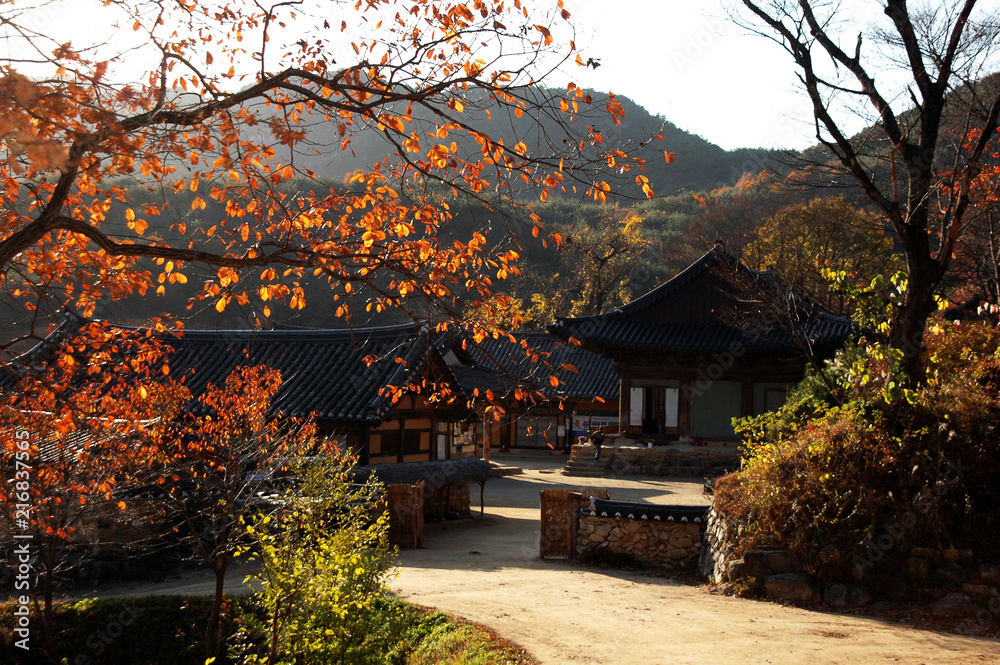 Bongjungsa Temple Buddhist temples, Gyeongsangbuk-do, Andong, Korea Bongjungsa Temple Buddhist temples, Gyeongsangbuk-do, Andong, Korea