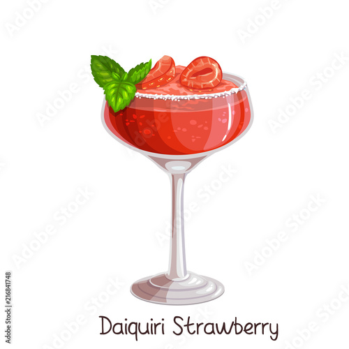strawberry daiquiri cocktai
