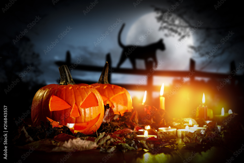 Fototapeta premium halloween decoration 