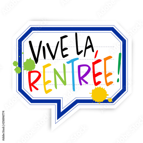 Vive la rentrée