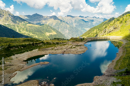 Valgerola - Valtellina (IT) - Diga di Pescegallo - Vista aerea