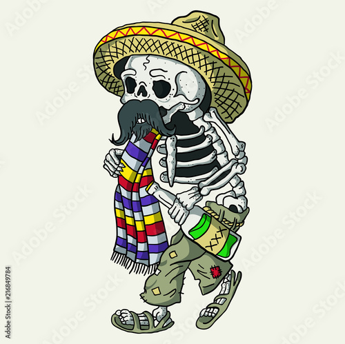 calavera mexicana 