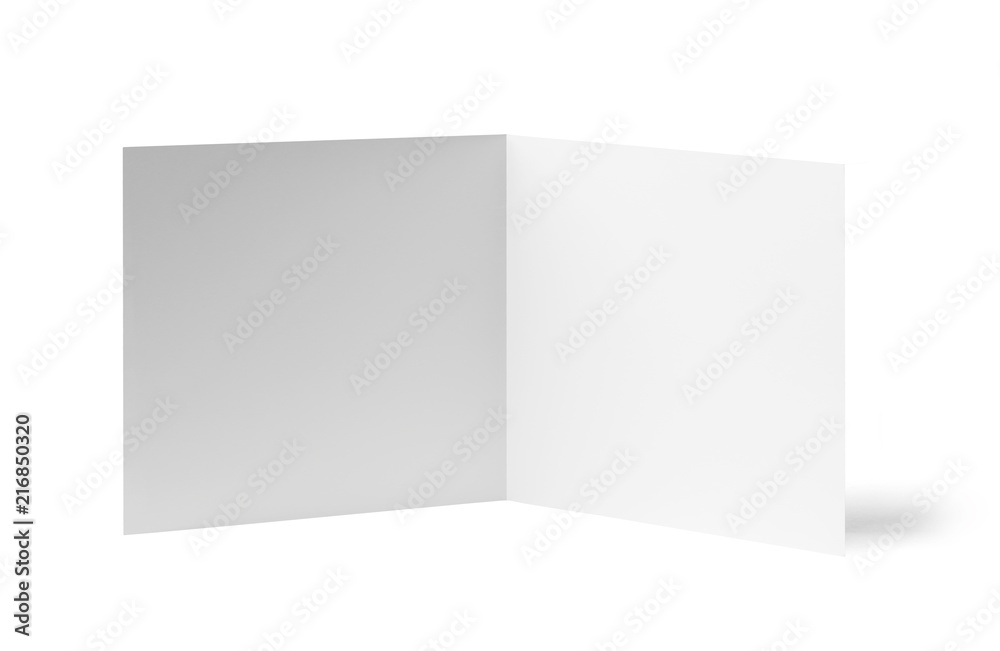 folded leaflet white blank paper template book folded leaflet white blank paper template book