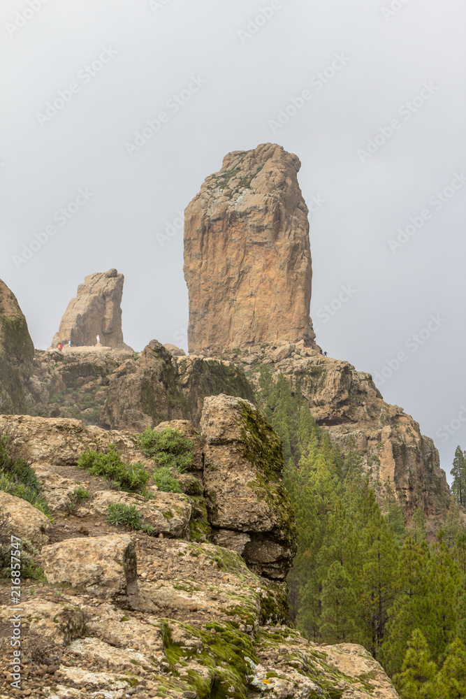 Roque Nublo on Gran Canaria