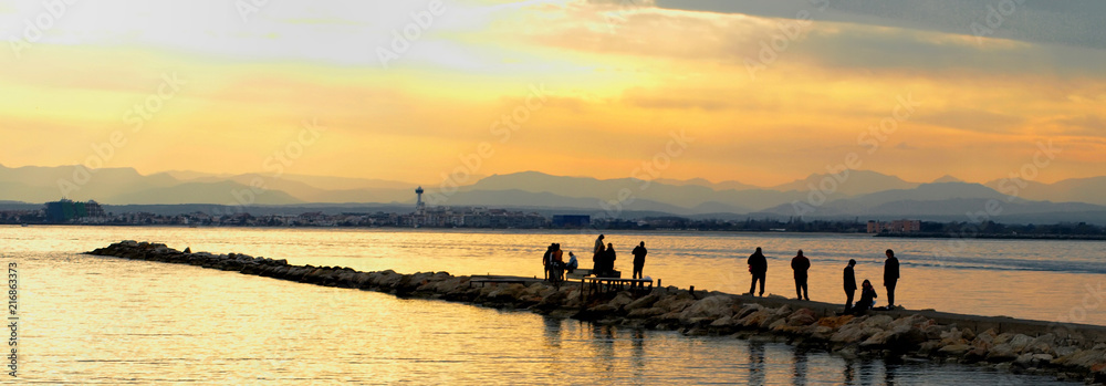 Fototapeta premium Sonnenuntergang bei Roses (Serie 