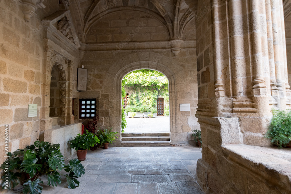 Convent of San Benito in Alcantara (Caceres, Spain)