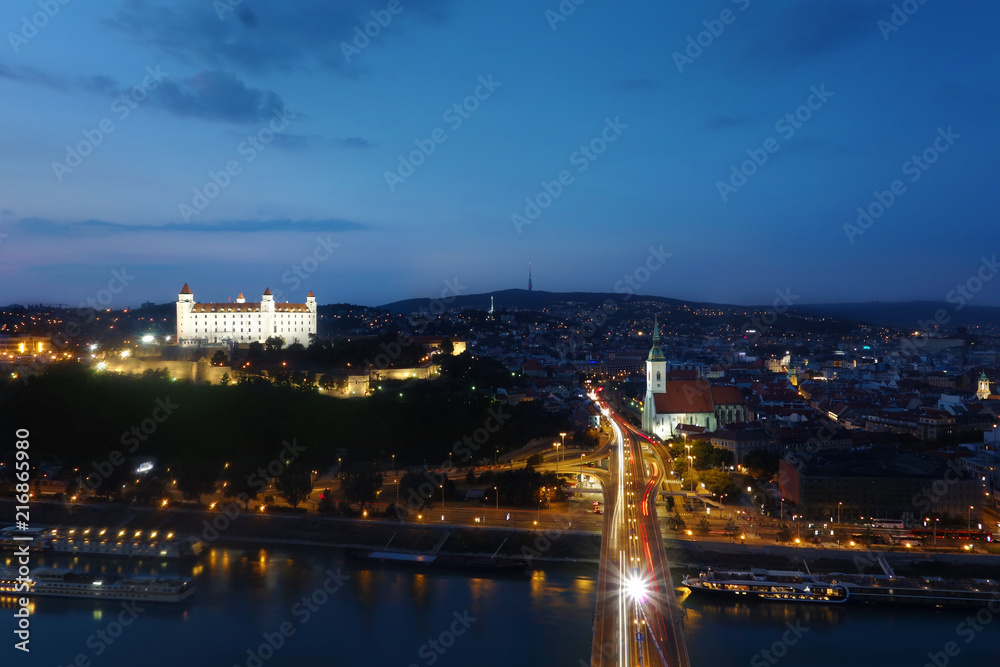 Bratislava Slovakia river view