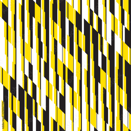 Modern black and yellow str...