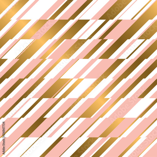Modern diagonal striped seamless pattern
