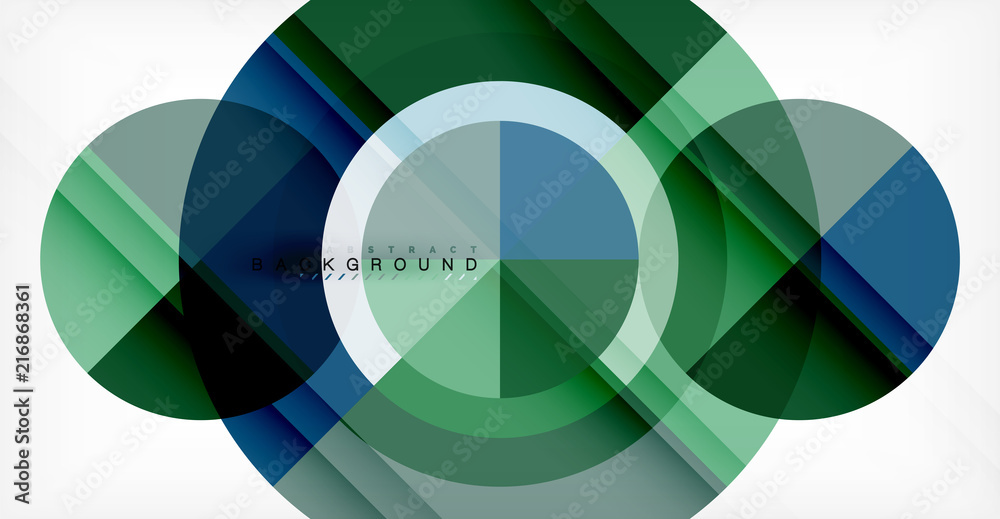 Vector circle abstract background Vector circle abstract background