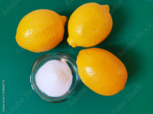 Zitrone und Natron - Citrus and bicarbonate of Soda