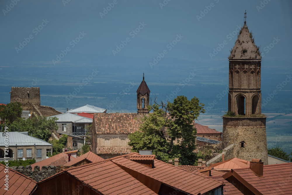 Sighnaghi panoramic view, Kakheti region of Georgia