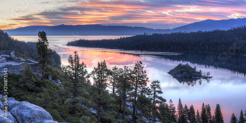 Emerald Bay Sunrise Panorama