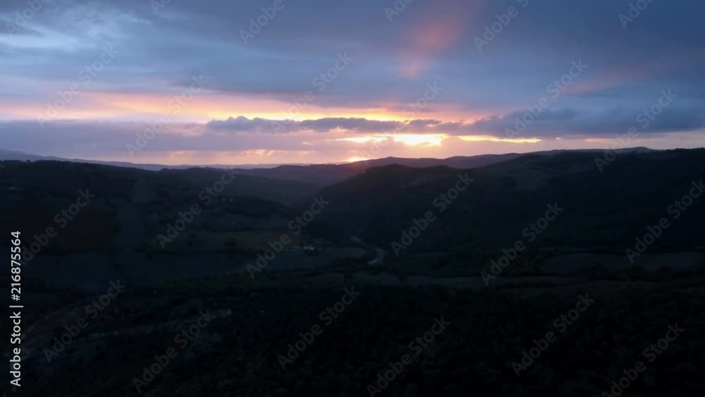 Sunset High in the Mountains Sunset High in the Mountains