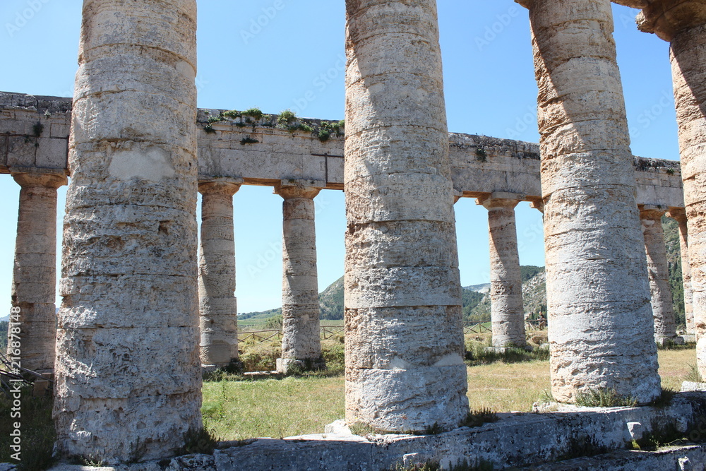Sicile,  temple grec de Segeste