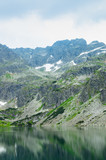 Lake in the Tatra Mountains. Tourism Destination.