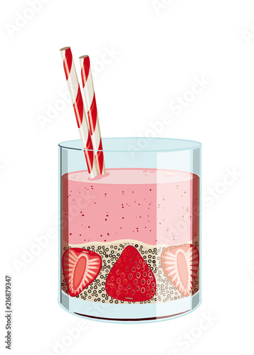 strawberry smoothie