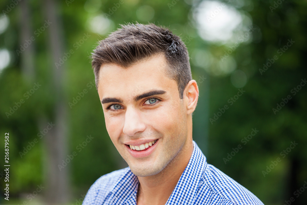 Young confident man portrait Young confident man portrait