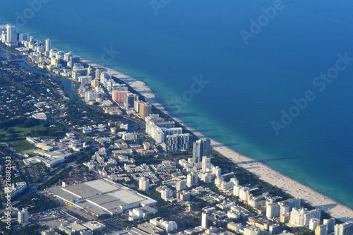 Φωτογραφία Miami Coast from the Sky