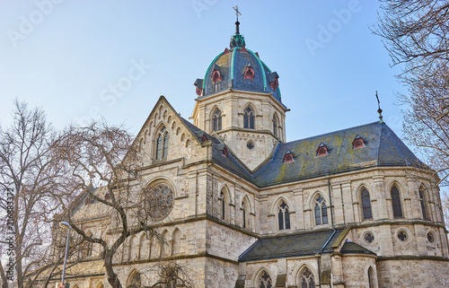 Catholic church "Herz-Jesu-Kirche" in Weimar in east germany