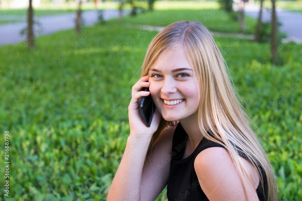 Cheerful smiling model Cheerful smiling model