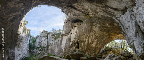 Aitzulo cave, Guipuzcoa, Spain photo