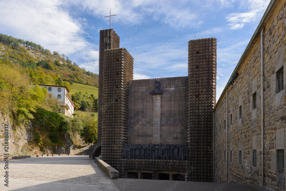 Sanctuary of Our Lady of Arantzazu, Basque Country, Spain