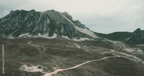 Rocca La Meja, Italy - bleached bypass photo