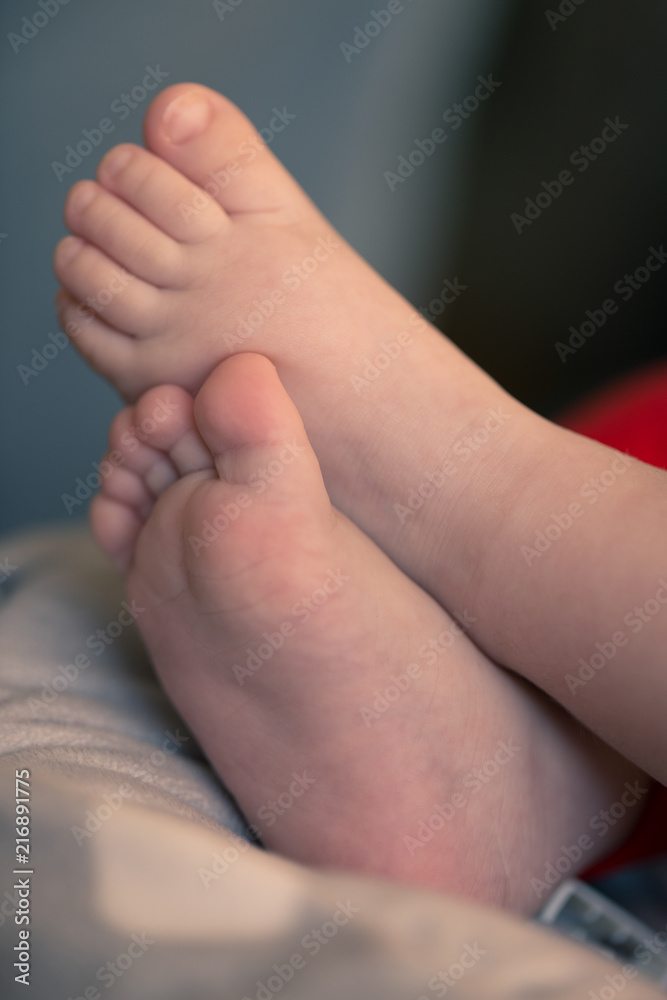 cute baby feet