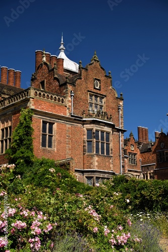Aston Hall is a large Jacobean style house, over 400 years old in the centre of Aston Park, Aston, Birmingham Uk. © PhotobyLaurentiu