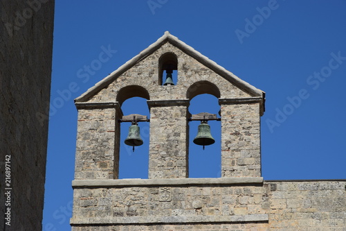 Bild auf Leinwand Tarquinia - Santa Maria di Castello (particolare)