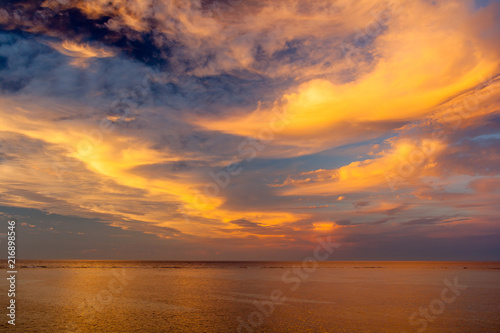 The Amazing Sunset at the Red Sea in Calimera Habiba Beach Resort © SaKaLovo