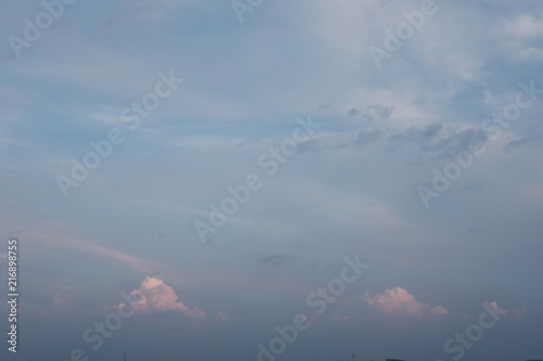 Wolken Himmel Landschaft am Abend © darknightsky